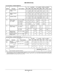 MC74VHC1G132DF1G Datasheet Page 3