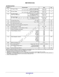 MC74VHC1G135DFT2 Datasheet Page 3