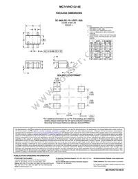 MC74VHC1G14EDFT2G Datasheet Page 7
