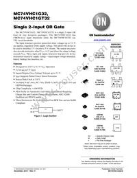 MC74VHC1GT32DBVT1G Datasheet Cover