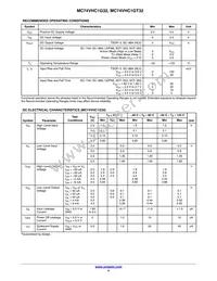 MC74VHC1GT32DBVT1G Datasheet Page 4