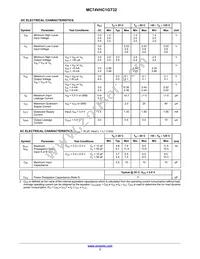 MC74VHC1GT32DTT1 Datasheet Page 3