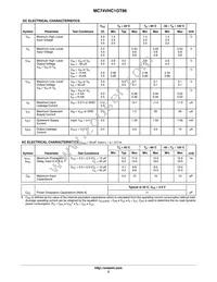 MC74VHC1GT86DFT2 Datasheet Page 3