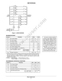 MC74VHC240DWR2 Datasheet Page 2