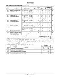 MC74VHC240DWR2 Datasheet Page 4