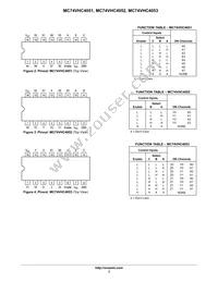 MC74VHC4053DR2 Datasheet Page 3