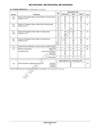MC74VHC4053DR2 Datasheet Page 6