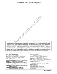 MC74VHC4053DR2 Datasheet Page 16