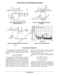 MC74VHC4053MG Datasheet Page 11