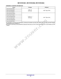 MC74VHC4053MG Datasheet Page 16