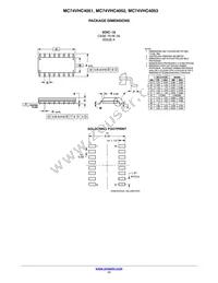 MC74VHC4053MG Datasheet Page 17