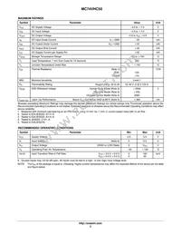 MC74VHC50MG Datasheet Page 2