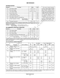 MC74VHC541MELG Datasheet Page 2