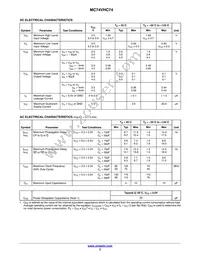 MC74VHC74MELG Datasheet Page 3