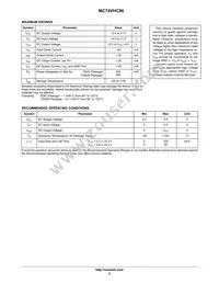 MC74VHC86MELG Datasheet Page 2