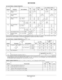 MC74VHC86MELG Datasheet Page 3