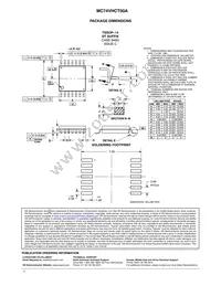 MC74VHCT00ADTR2 Datasheet Page 8