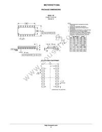 MC74VHCT139ADTG Datasheet Page 6