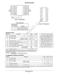 MC74VHCT245AMELG Datasheet Page 2