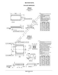 MC74VHCT257AMG Datasheet Page 6