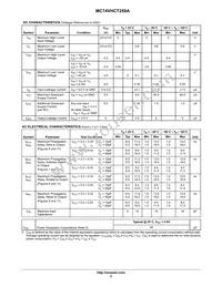 MC74VHCT259ADTG Datasheet Page 5