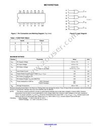 MC74VHCT32AMELG Datasheet Page 2