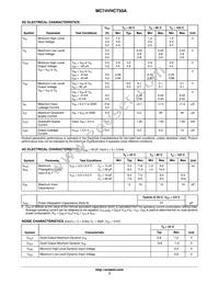 MC74VHCT50AMELG Datasheet Page 3