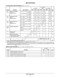 MC74VHCT540AMG Datasheet Page 4