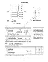 MC74VHCT541AMELG Datasheet Page 2