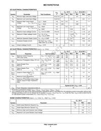 MC74VHCT574ADWR2 Datasheet Page 3