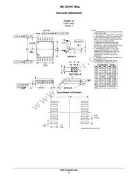 MC74VHCT86AMG Datasheet Page 5