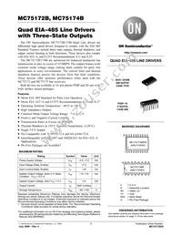 MC75174BDWR2G Datasheet Cover