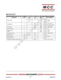 MC7910CT-BP Datasheet Page 2