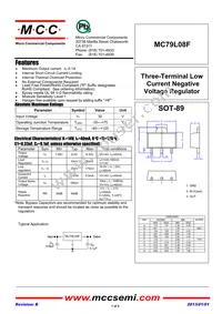 MC79L08F-TP Datasheet Cover
