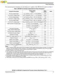 MC8641VU1500KE Datasheet Page 15