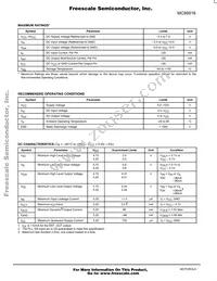 MC88916DW80 Datasheet Page 3