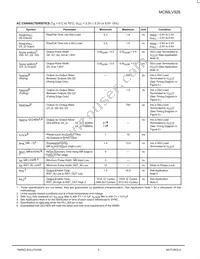 MC88LV926DWR2 Datasheet Page 5