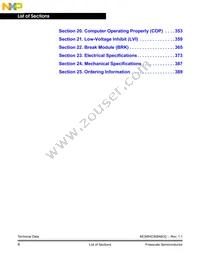MC908AB32VFUE Datasheet Page 4