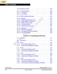MC908AB32VFUE Datasheet Page 16