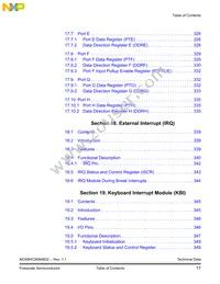 MC908AB32VFUE Datasheet Page 17