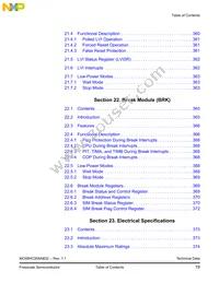 MC908AB32VFUE Datasheet Page 19