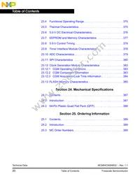 MC908AB32VFUE Datasheet Page 20