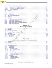 MC908AP8ACBE Datasheet Page 11