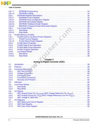 MC908AS32ACFNER Datasheet Page 8
