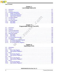MC908AS32ACFNER Datasheet Page 12