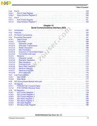 MC908AS32ACFNER Datasheet Page 13
