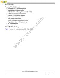 MC908AS32ACFNER Datasheet Page 20