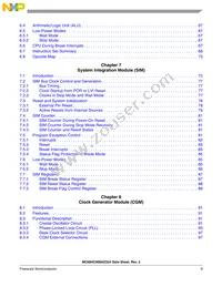 MC908AZ32ACFU Datasheet Page 9