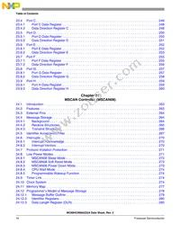 MC908AZ32ACFU Datasheet Page 16