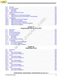 MC908AZ60AVFUER Datasheet Page 15